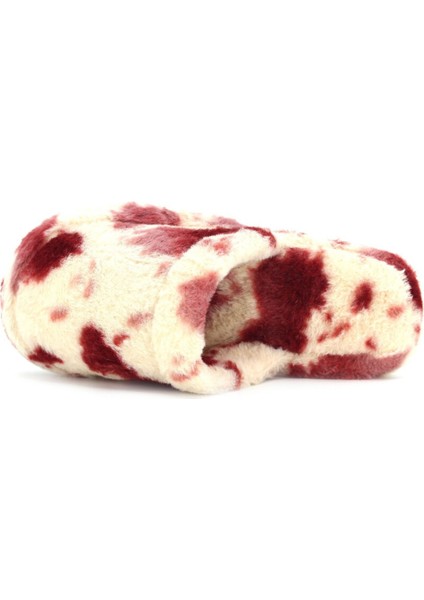 Kadın Desenli Peluş Yumuşak Hafif Ses Yapmayan Kaymaz Taban Çeyiz Bohça Kışlık Ev Terliği 1021-127-0004 fiyatları