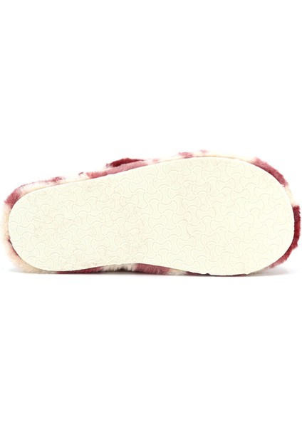 Kadın Desenli Peluş Yumuşak Hafif Ses Yapmayan Kaymaz Taban Çeyiz Bohça Kışlık Ev Terliği 1021-127-0004 modelleri