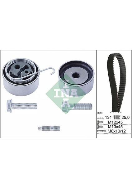 530033810 - Eksantrik Gergi Kiti 131×250 Astra H-Astra J-Corsa D-Merıva-Zafıra B 1.7 Cdti Z17DT-Z17DTJ-A17DTJ -A17DTR-A17DTS-A17DTC-Z17DTR-A17DTI-A17DTE