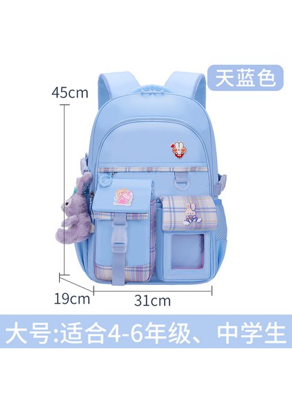 Ilkokul Öğrencileri ve Kız Çocukları Için Ultra Hafif, Büyük Kapasiteli Çocuk Okul Çantalarının Yükünü Azaltacak Yeni Okul Çantaları (Yurt Dışından)