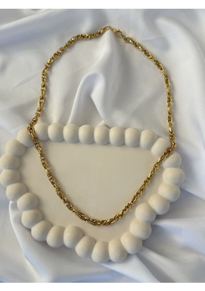 Zarif Işlemeli Zincir Kolye fiyatları