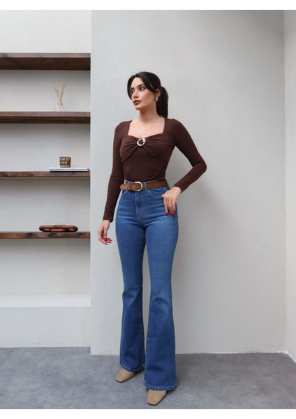 Blue Ispanyol Paça Jean fiyatları