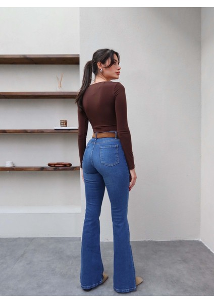 Blue Ispanyol Paça Jean modelleri