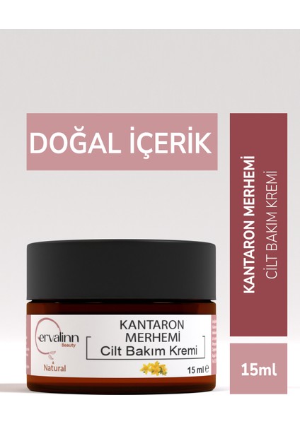 Kantaron Yağı Kremi+DUDAK BALSAMI HEDİYE