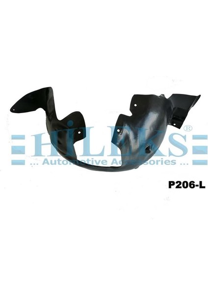 Hıleks P206L - Çamurluk Davlumbazı Ön Sol P206 98-09