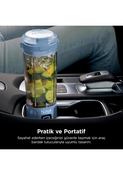 Shark Ninja Blast™ Taşınabilir Blender - Mavi