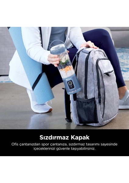 Shark Ninja Blast™ Taşınabilir Blender - Mavi