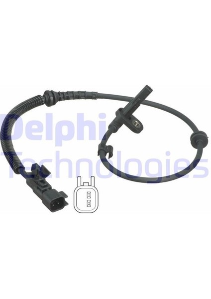 Delphı SS20362 - Abs Hız Sensörü Arka; Sağ Chevrolet Aveo 1.4 03/11