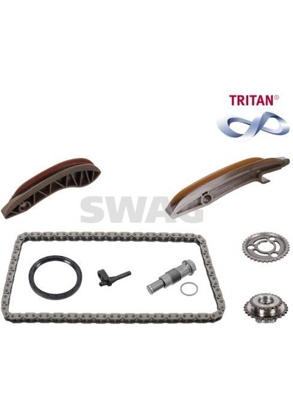 33104295 - Eksantrik Zincir Seti Ust Bmw B37 B57 F20 F45 F46 G20 G11 G12 G14 G15 F48 F39 G01 G02 G05 G06 G07 Mını F54 F55 F56 F57 F60 Febı 177770