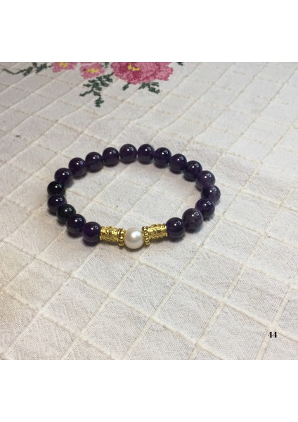 Reina Del Corazen Ametist, Gerçek Inci ve 925 Ayar Altın Kaplamagümüş Kolye & Bileklik Seti – 2500 Yıllık Takı Geleneği fırsatları