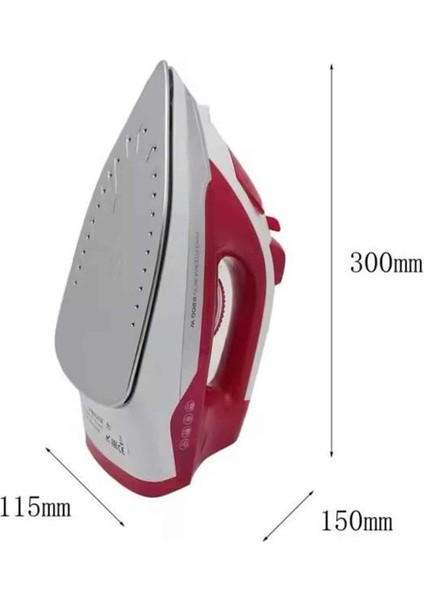 Allzey Modern Tasarım 2200W Dalı Buharlı Seramik Kaplama Ütü indirimleri