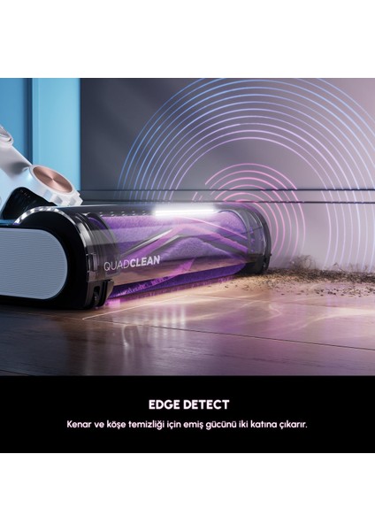 Detect Pro Auto-Empty Sistemli Şarjlı Dikey Süpürge 2l - IW3611EU