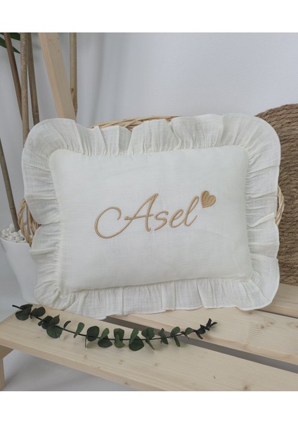 Müslin Yeni Doğan 4katlı Organik %100PAMUK Kişiye Özgü Nakışlı Hastane Çıkış Seti-Kalpli fırsatları