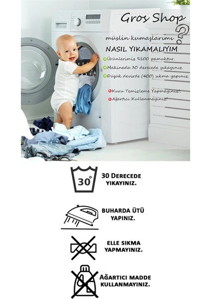 Müslin Yeni Doğan 4katlı Organik %100PAMUK Kişiye Özgü Nakışlı Hastane Çıkış Seti-Kalpli