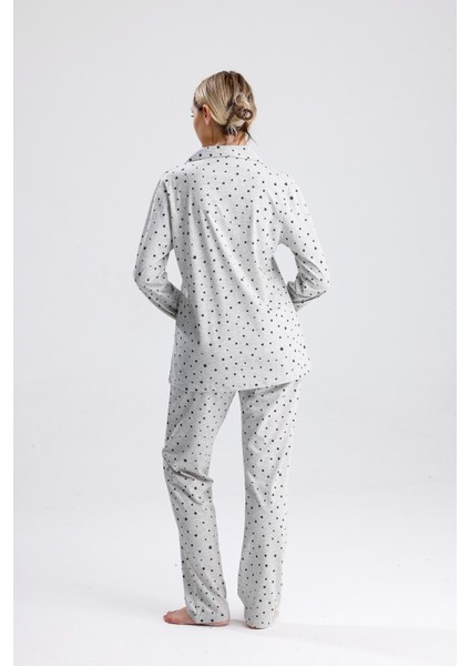 Yıldız Desen Pamuk Kadın Pijama Takım indirimleri