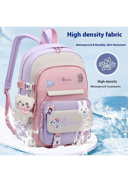 Yeni Erkek ve Kız Okul Çantası Ilkokul Öğrencileri Büyük Kapasiteli Omurga Koruması Nefes Alabilen Sırt Çantaları (Yurt Dışından) modelleri