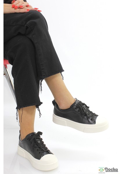Lufıan Kadın Hakiki Deri Mevsimlik Kalın Taban Sneaker Spor Ayakkabı L5ZY/S30038