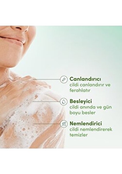 Tazeleyici Duş Jeli Lotus Çiçeği ve Pirinç Sütü 450 ml Doğal İçeriklerle Nemlendirir modelleri