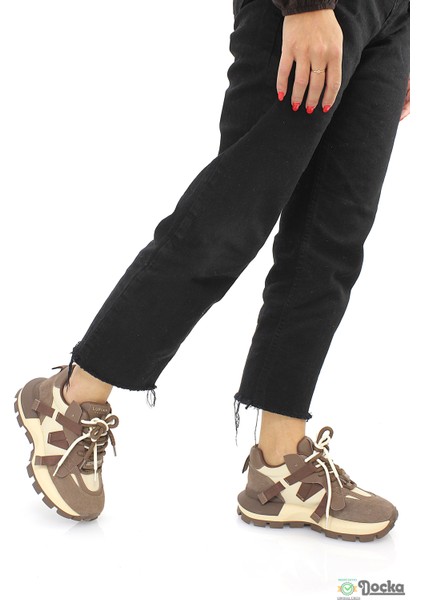 Lufıan Kadın Hakiki Deri Mevsimlik Kalın Taban Sneaker Spor Ayakkabı L5ZK/S30049 fiyatları