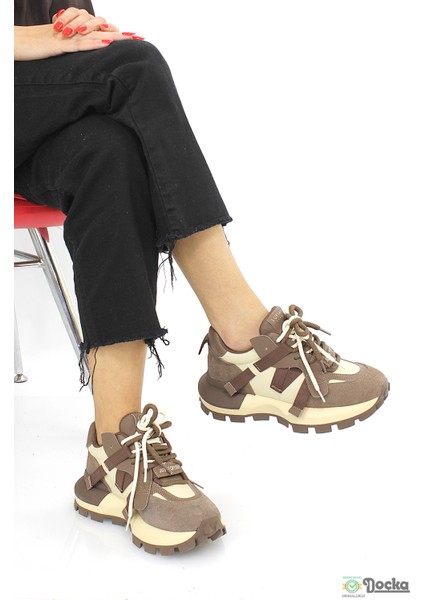 Lufıan Kadın Hakiki Deri Mevsimlik Kalın Taban Sneaker Spor Ayakkabı L5ZK/S30049 modelleri