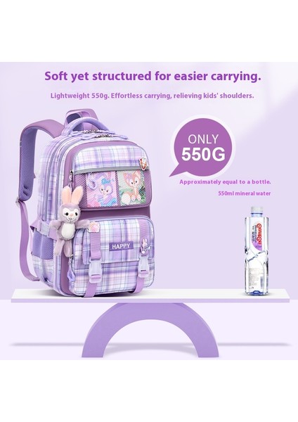 Yeni Erkek ve Kız Okul Çantası Ilkokul Öğrencileri Büyük Kapasiteli Omurga Koruması Nefes Alabilen Sırt Çantaları (Yurt Dışından) fiyatları