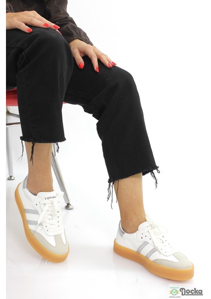 Lufıan Kadın Hakiki Deri Mevsimlik Kalın Taban Sneaker Spor Ayakkabı 5KZ/S30030 fiyatları