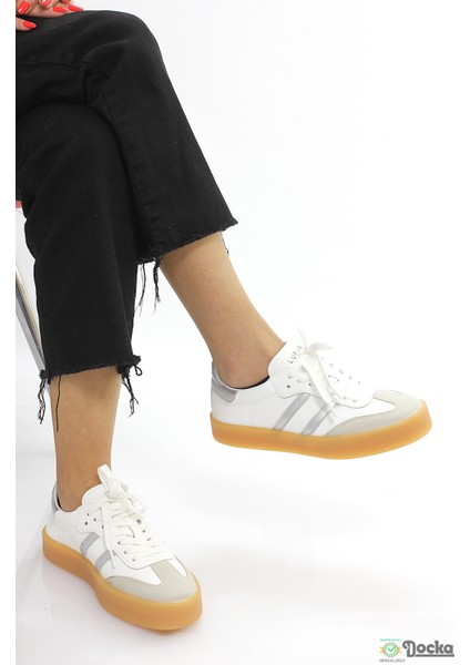 Lufıan Kadın Hakiki Deri Mevsimlik Kalın Taban Sneaker Spor Ayakkabı 5KZ/S30030 indirimleri