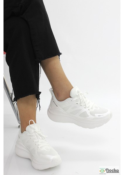 Huıteng Kadın Kalın Taban Yüyüş Özellikli Ortopedik-Anatomik Sneaker Spor Ayakkabı HT5YZ/S21406 fiyatları