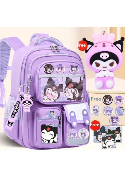 Kıdemli Omuz Çantası Okul Çantası Seyahat Eğlence Çantası Büyük Kapasiteli Erkek ve Kadın Okul Çantası (Yurt Dışından)