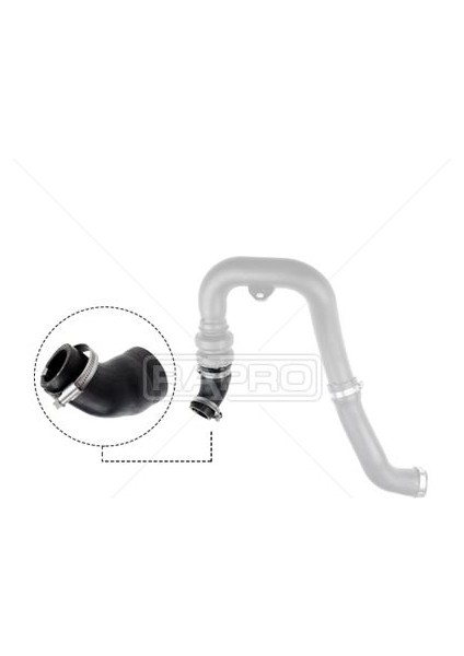 R16437 - Turbo Hortumu Küçük Ford Ranger 2.2 Tdcı