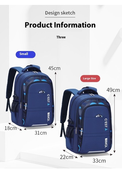 Kıdemli Omuz Çantası Okul Çantası Seyahat Eğlence Çantası Büyük Kapasiteli Erkek ve Kadın Okul Çantası (Yurt Dışından) fırsatları