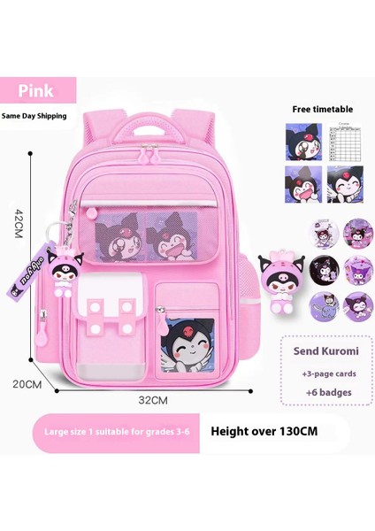 Kıdemli Omuz Çantası Okul Çantası Seyahat Eğlence Çantası Büyük Kapasiteli Erkek ve Kadın Okul Çantası (Yurt Dışından)