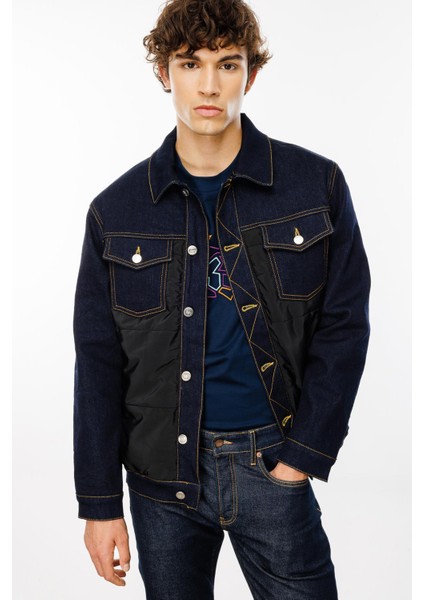 Slim Fit Lacivert Erkek Ceket DT10422_SLIM Fit Lacivert