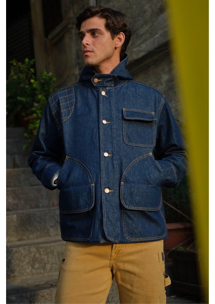 Mavi Erkek Denim Ceket DT10398_NUNTER Oversize Fit