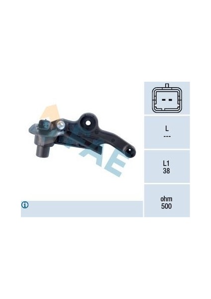 79118 - Krank Mil Sensörü P106-P206-P208-P301-P306-P307-P308-P1007-BIPPER-PARTNER-BERLINGO-NEMO-C-ELYSEE-C2- C3-C4-Saxo-Xsara-Fıorıno 1.1 8V-1.4-1.6 16V Vtı