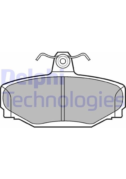 Delphı LP637 - Arka Balata Volvo V70 2.0t 2.3 2.5 97-3.00 XC70 2.4t 97-9.02 S70 98-99 740 760 780 940 S90 V90