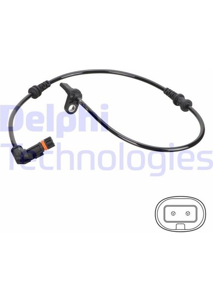 Delphı SS20775 - Abs Sensoru On Mercedes W169 W245