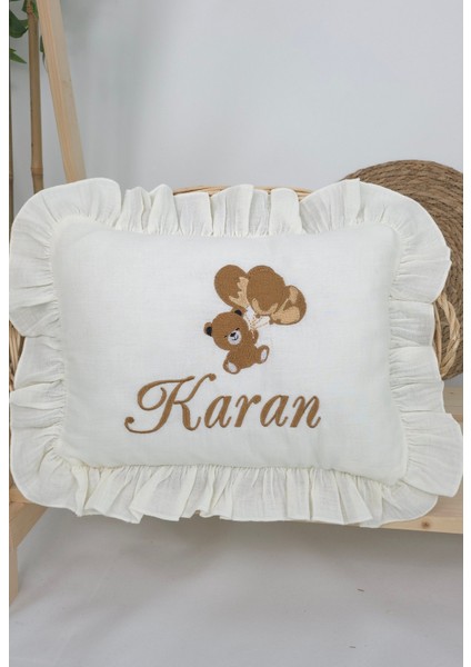 Müslin Yeni Doğan 4katlı Organik %100PAMUK Kişiye Özgü Nakışlı Hastane Çıkış Seti (Ayıcık Model-6) fırsatları