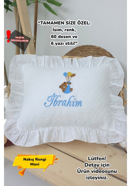 Müslin Yeni Doğan 4katlı Organik %100PAMUK Kişiye Özgü Nakışlı Hastane Çıkış Seti-Ayıcık Model