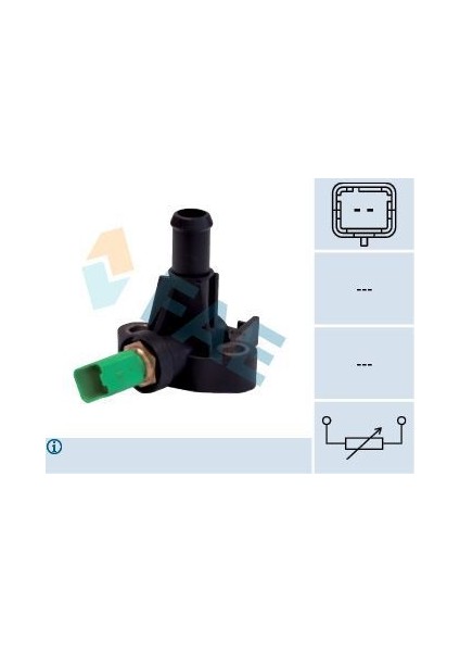 33850 - Hararet Müşürü Fıat Albea 02 Palıo 97 Doblo 01 Punto 01 Panda 03 1.2 1.4