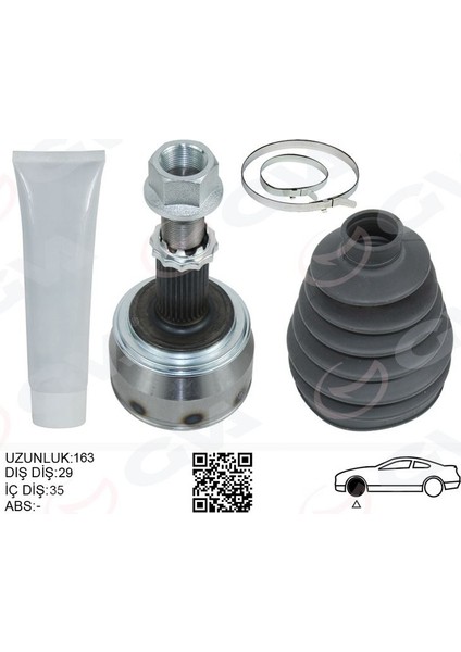 4499918 - Aks Kafası Dış Nıssan Xtraıl 1.3l HR13DDT T32 4×2 19- Otomatik Vites