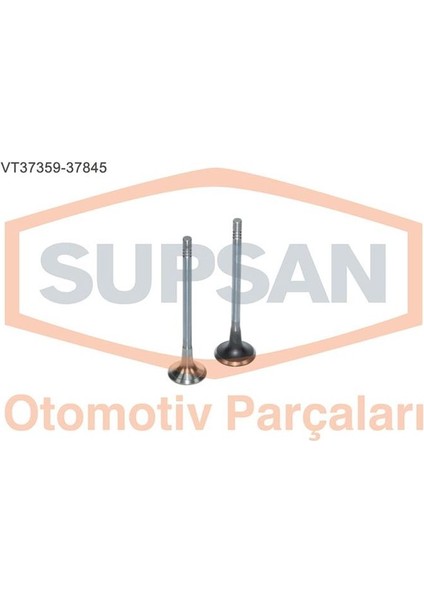 VT37359-37845 - Subap Emme Egzoz Std Focus Iı 04 11 Fıesta-Fusıon 02 08 1.6 Tdcı Partner Tepe C3-C4-C5II -C5X7 Berlıngo B9 -307-308-407- Partnertepee-Expertııı Dv6