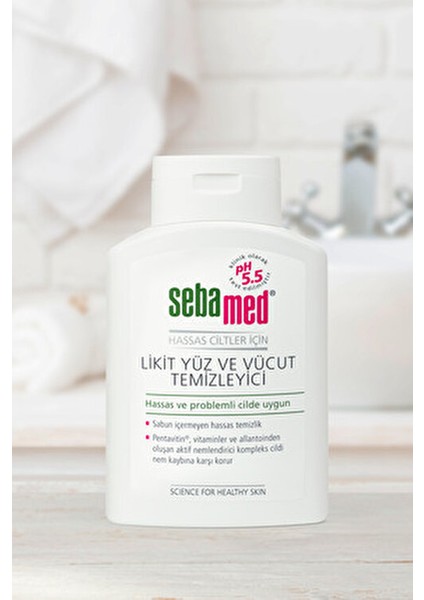 Likit Yüz Ve Vücut Cilt Kurumasını Önleyen 1000 ml Dermatolojik Olarak Test Edilmiştir indirimleri