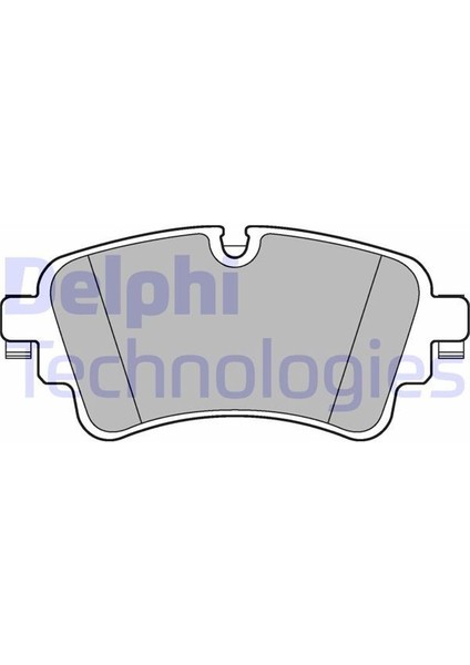 Delphı LP3240 - Arka Fren Balata Audı A4-A5-A7-Q5-Q7 2014 129.3X59X17.5