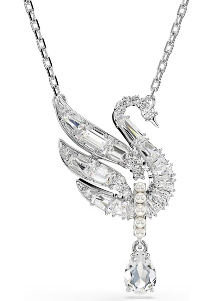 5723387 Swarovski Kolye Swan:pend Drop Whı/rhs