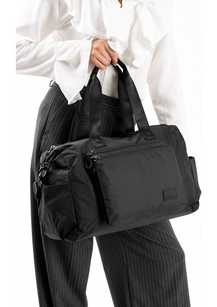 Unisex Kabin Boy Çapraz Askılı Omuz Çantası Seyehat Spor Çantası Hafif Paraşüt Kumaş 43*35 cm fiyatları