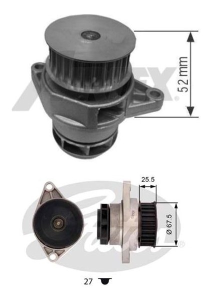 25 030121008KX - Devirdaim Aee-Aea-Adx-Aev-Aex-Ahs-Akv-Anx-Apq-Bah-Blm-Bpa-Bah- 1.4-1.6 Mpi Felicia Polo Jetta Golf
