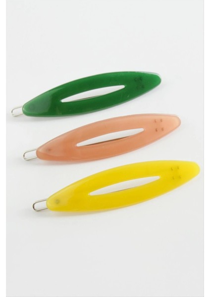 Oval Klipsli Toka