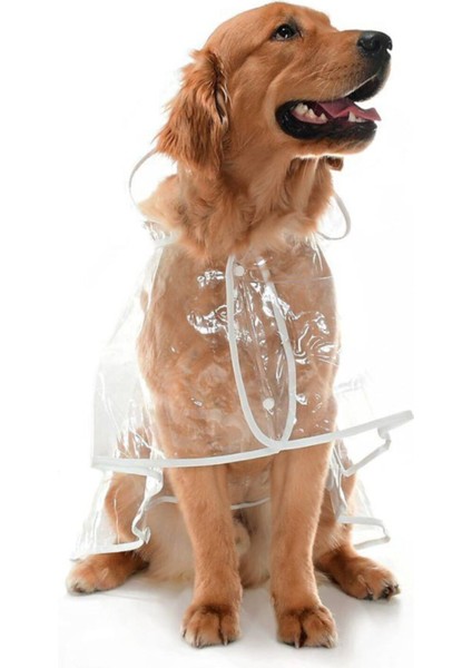 Turuncu Büyük Irk Köpek Yağmurluğu, Şık ve Kullanışlı, Su Geçirmez ve Rahat Tasarım fiyatları