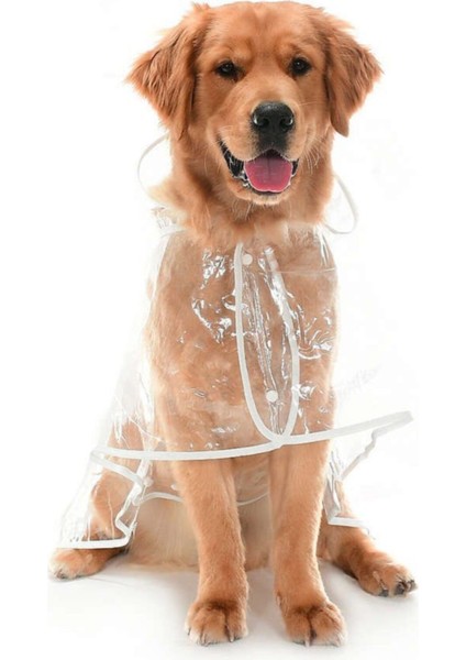 Turuncu Büyük Irk Köpek Yağmurluğu, Şık ve Kullanışlı, Su Geçirmez ve Rahat Tasarım modelleri